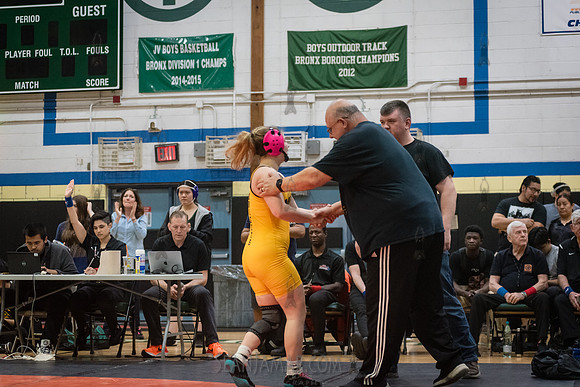PSAL Girls Individual Championships - Harry S Truman HS - NYC -