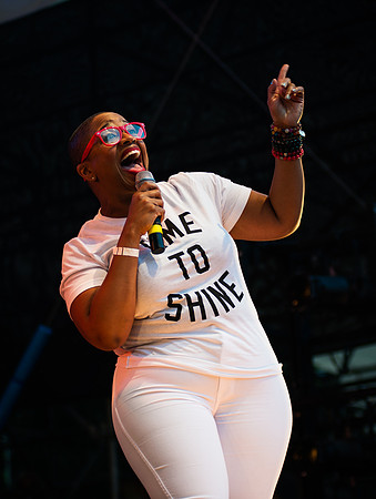Avery Sunshine - Damrosch Park Bandshell Lincoln Center - NYC - 2014