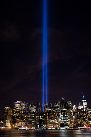 9-11 Tribute in Light - Pier 1 - Brooklyn Bridge Park - BK USA - 2016