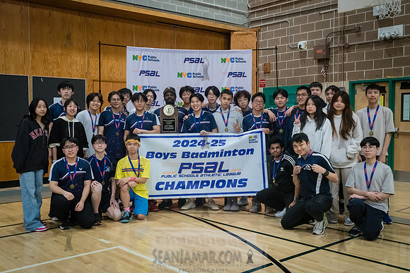 PSAL Boys Badminton Championship - Edward R Murrow HS - NYC - 20