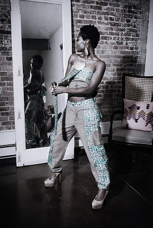 Eugenia Tetteh - Simply Maam - Afrolux Shoot - Shells Loft - BK