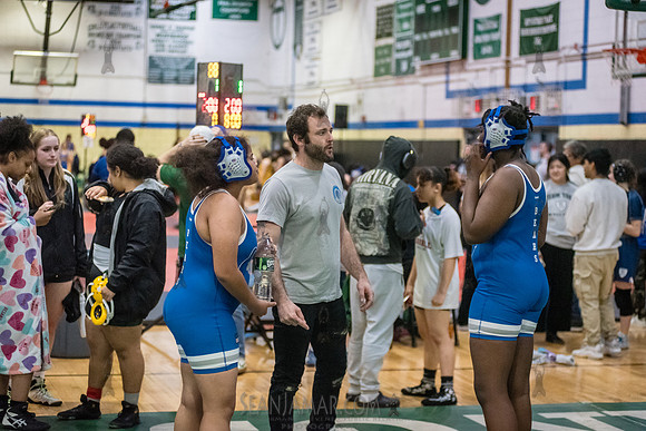 PSAL Girls Individual Championships - Harry S Truman HS - NYC -