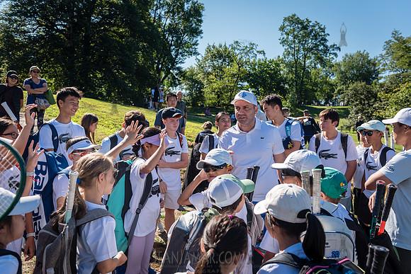 CPF Play - Lacoste Foundation Tennis Clinic - Central Park Tenni