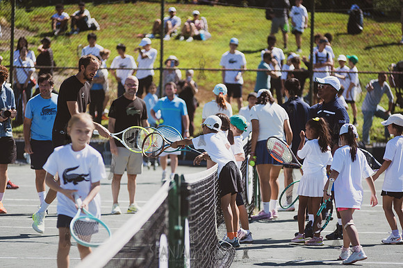 CPF Play - Lacoste Foundation Tennis Clinic - Central Park Tenni