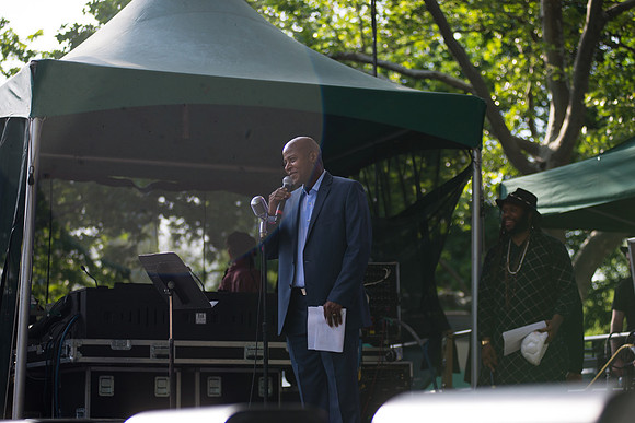 George Monyemangene - Black Coffee Live - Rumsy Playfield - NYC - 2014