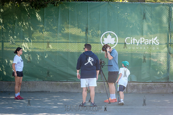 CPF Play - Lacoste Foundation Tennis Clinic - Central Park Tenni
