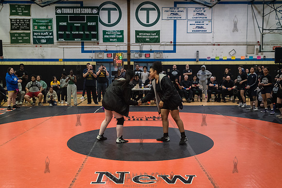 PSAL Girls Individual Championships - Harry S Truman HS - NYC -