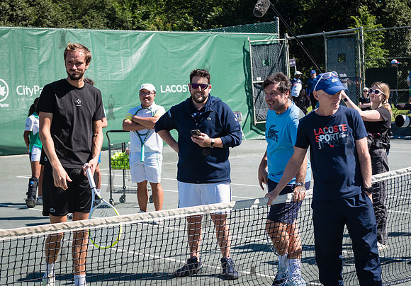 CPF Play - Lacoste Foundation Tennis Clinic - Central Park Tenni