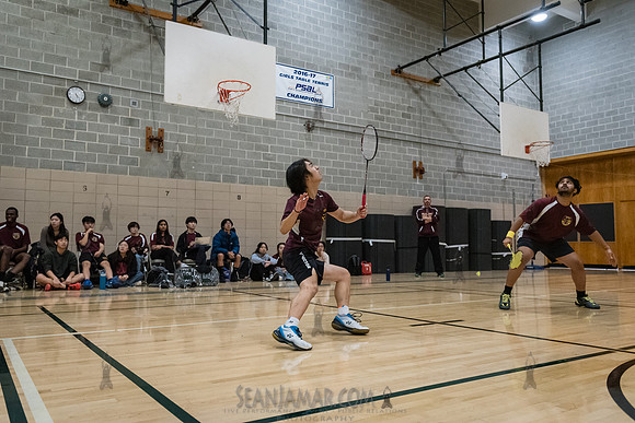 PSAL Boys Badminton Championship - Edward R Murrow HS - NYC - 20