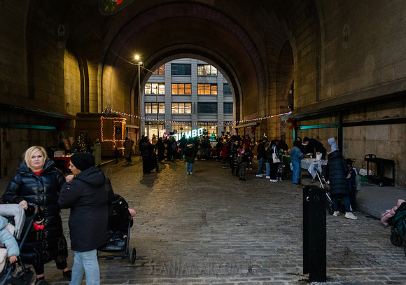 DID Christmas Tree Lighting - Dumbo Archway - NYC - 2024