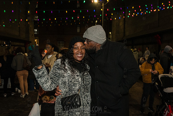 DID Christmas Tree Lighting - Dumbo Archway - NYC - 2024