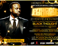 Lyricist Lounge 20 Year Reunion Party - Le Possoin Rouge - NYC - 2012