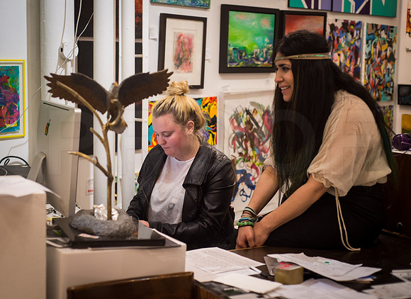 JLynn Eagle - Art Shots - Ward Nasse Gallery - SOHO NYC - 2015