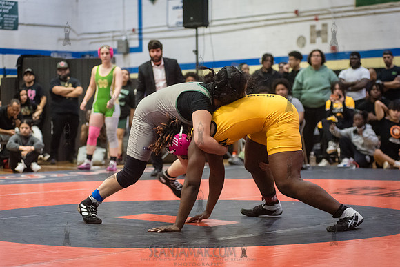 PSAL Girls Individual Championships - Harry S Truman HS - NYC -