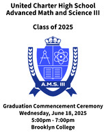 New Visions - AMS3 Graduation - Brooklyn College - NYC - 2025