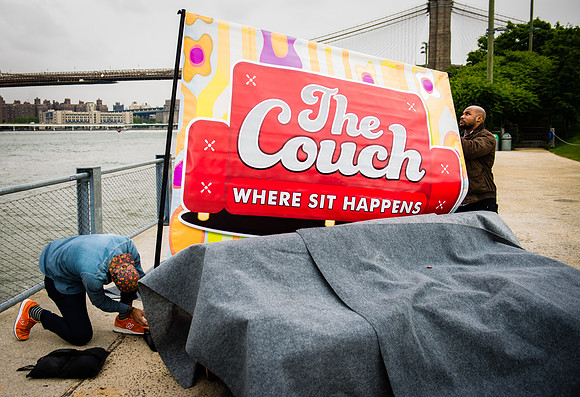The Couch - Brooklyn Bridge Park Pier 1 - BK USA - 2015
