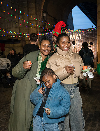 DID Christmas Tree Lighting - Dumbo Archway - NYC - 2024