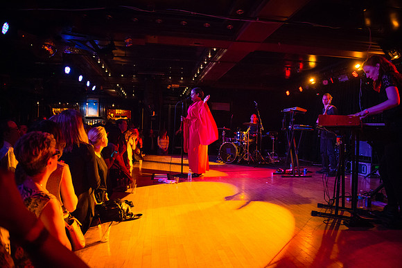 Seinabo Sey - The Marlin Room at Webster Hall - NYC - 2015