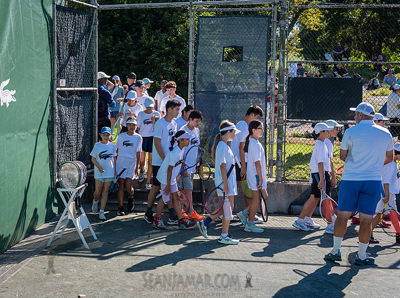 CPF Play - Lacoste Foundation Tennis Clinic - Central Park Tenni