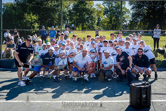 CPF Play - Lacoste Foundation Tennis Clinic - Central Park Tenni