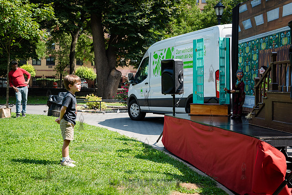 CPF Puppet Mobile - Cinderella Samba - Marcus Garvey Park - NYC
