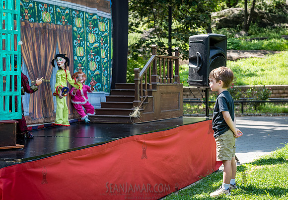 CPF Puppet Mobile - Cinderella Samba - Marcus Garvey Park - NYC