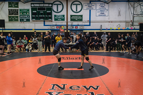 PSAL Girls Individual Championships - Harry S Truman HS - NYC -