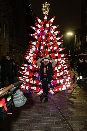 DID Christmas Tree Lighting - Dumbo Archway - NYC - 2024