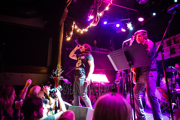 Jesse Malin & Band w/ Richard Bacchus - Velvet Elk Records Holiday Show - Bowery Ballroom - NYC - 2016