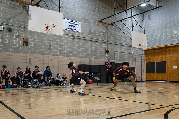 PSAL Boys Badminton Championship - Edward R Murrow HS - NYC - 20