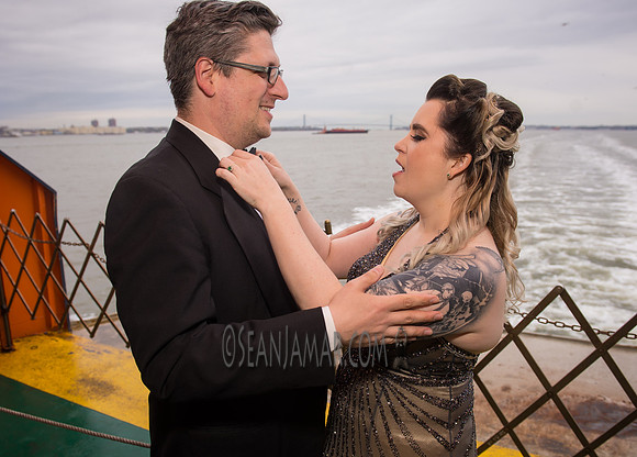 Brandon and Kayte Engagement Party - National Lighthouse Museum - Staten Island - 2017