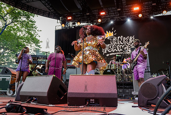 Tank and the Bangas - NYC SummerStage - Marcus Miller - Rumsey P