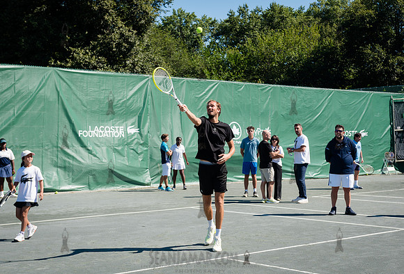 CPF Play - Lacoste Foundation Tennis Clinic - Central Park Tenni