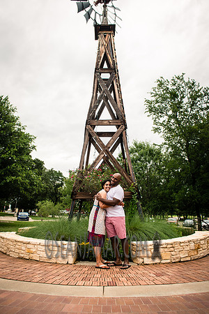 Khyaati and Joshua Mosaalu - Doss Heritage and Culture Center - Weatherford TX - 2017