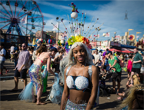 Coney Island Mermaid Day Parade - Coney Island NYC - 218