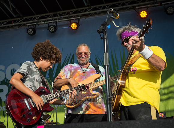 George Porter and The Runnin' Pardners - Soul Revue - Hudson River Stage - Pier 97 - NYC - 2016