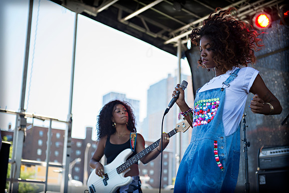 The Skins - Afropunk Festival - Commodore Barry Park - BK USA -