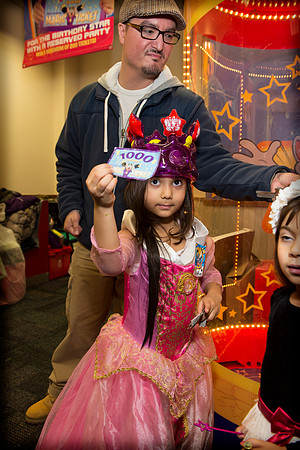 Christina's Princess Party - Chuck E. Cheese - Paramus NJ - 2012