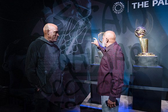 Ron Harper & Cecil Fielder - Paley Weekend - Paley Center - NYC