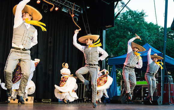 Calpulli Mexican Dance Company - Queensbridge Park - NYC - 2018