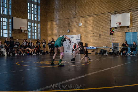 PSAL Girls Team Wrestling Championship - Grover Cleveland HS - N