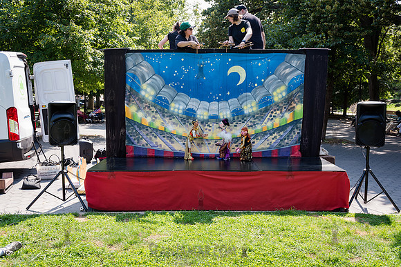 CPF Puppet Mobile - Cinderella Samba - Marcus Garvey Park - NYC