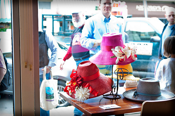 Lisa Battaglia Kentucky Derby 2012 Hat Collection at Coda Kitche