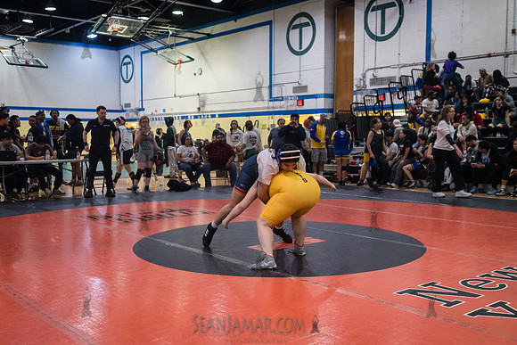 PSAL Girls Individual Championships - Harry S Truman HS - NYC -