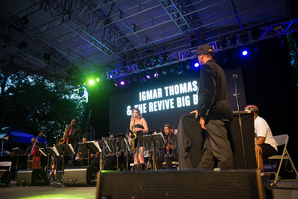 Igmar Thomas & The Revive Band - Rumsey Playfield - Central Park NYC - 2016