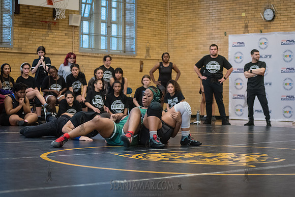 PSAL Girls Team Wrestling Championship - Grover Cleveland HS - N