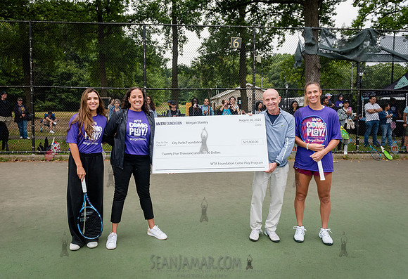CPF Play - WTA + Morgan Stanley Come To Play Clinic - Cunningham