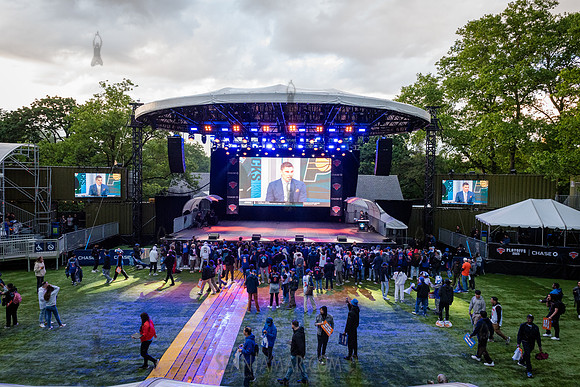 CPF SummerStage - Venue Rental - Knicks Viewing Party - Rumsey P