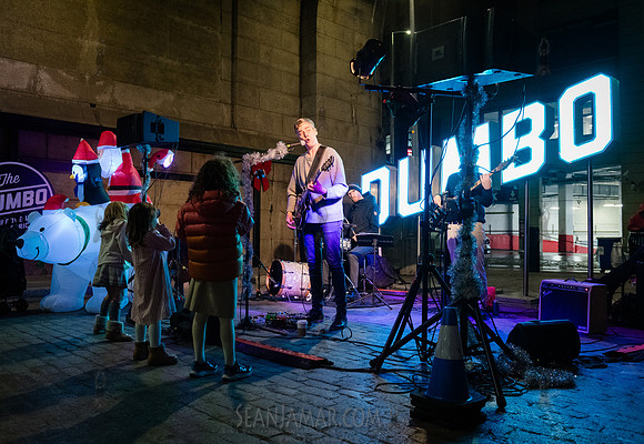DID Christmas Tree Lighting - Dumbo Archway - NYC - 2024