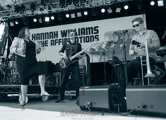 Hannah Williams & The Affirmations - Rumsey Playfield Central Park - NYC - 2018